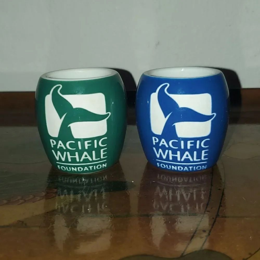 Pacific Whale Foundation 2 oz. Souvenir Cup Set of 2